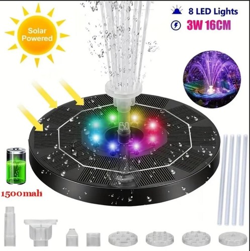 Solar fountain pump for bird - for,