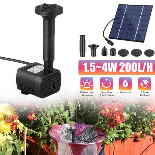 Solar power fountain - power,
