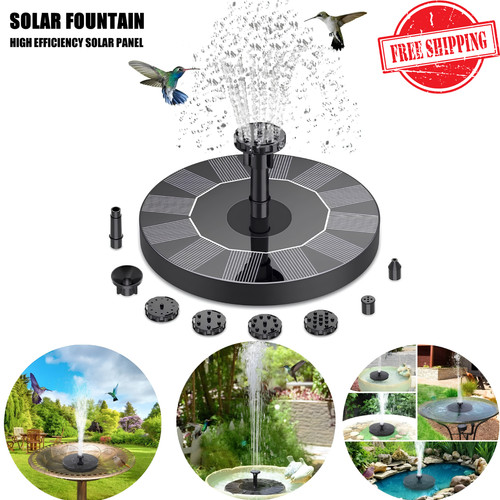 Solar water fountain pump - solar,