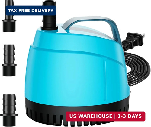 700gph pond waterfall fountain - pond,