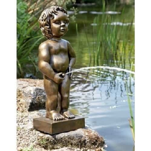Classic gold belgian boy pond - gold,