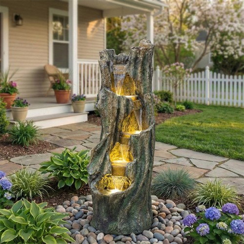 Outdoor water fountain w - 39'', w/