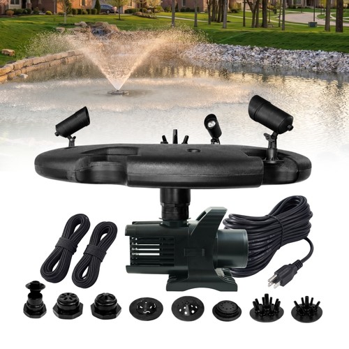 Floating fountain 5 hp - floating,