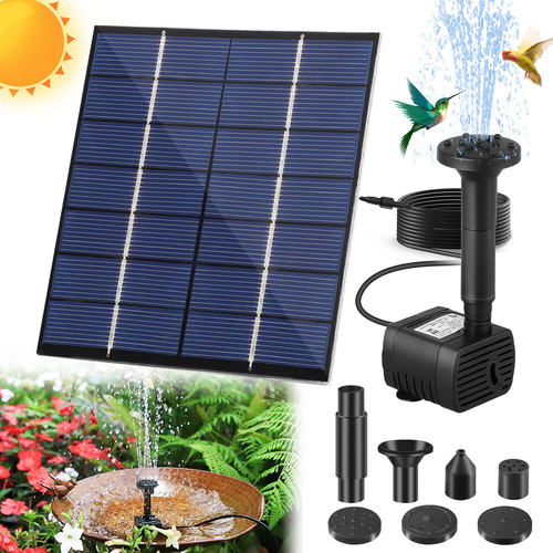 Solar fountain pump outdoor - pump,