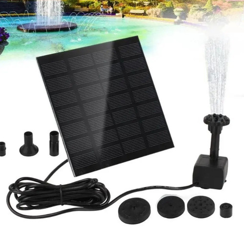 Solar power fountain - solar,