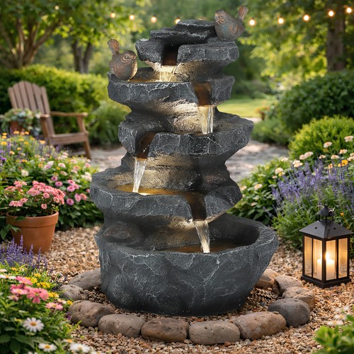 Outdoor water fountain - outdoor,