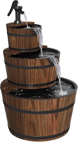 Tier outdoor water fountain - 3-tier,