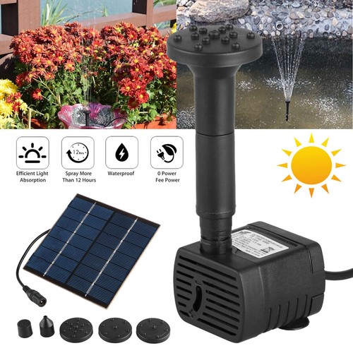Solar power fountain - solar,