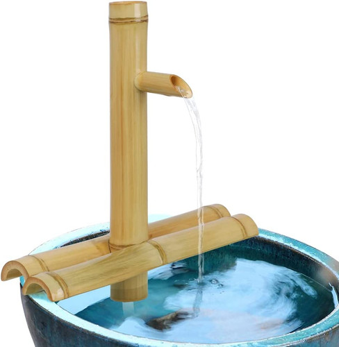 Bamboo water fountain - bamboo,