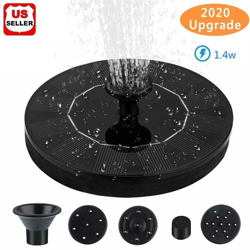 Solar powered fountain bird - powered,