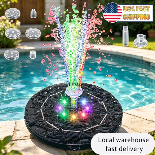 Solar water fountain - pump, with