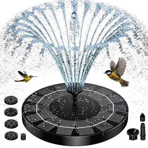 Solar fountain for bird - fountain,