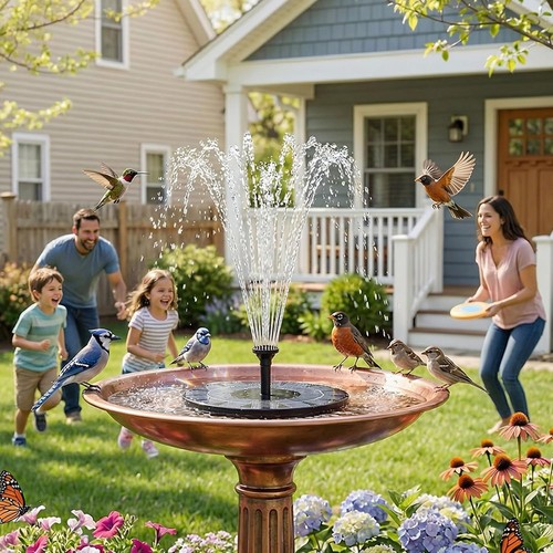 Solar fountain pump for - 2.5w,