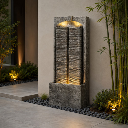 Outdoor water fountain - outdoor,